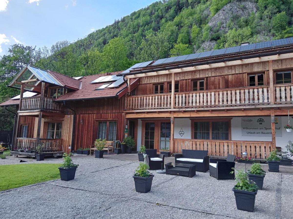 Appartamento Sportlerhof - Alimann Uab Grünau im Almtal Esterno foto