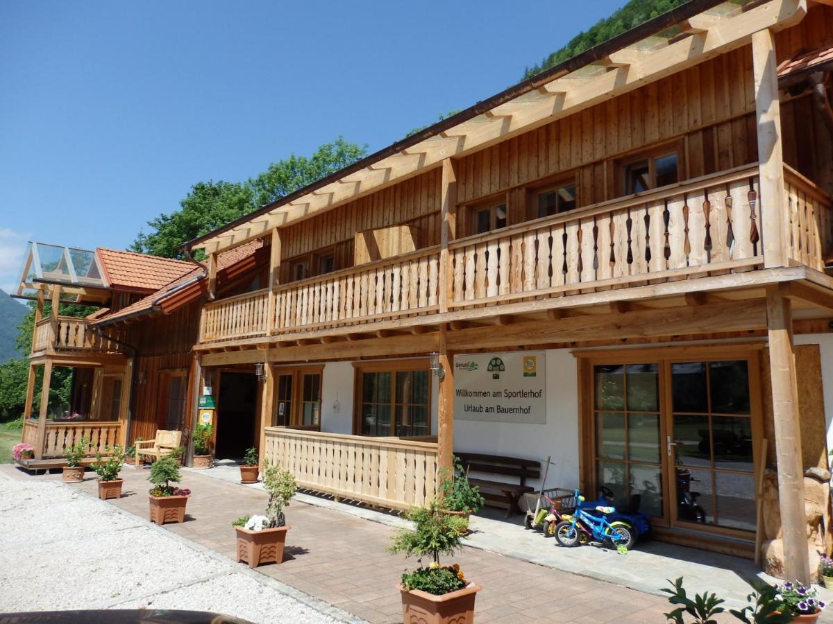 Appartamento Sportlerhof - Alimann Uab Grünau im Almtal Esterno foto
